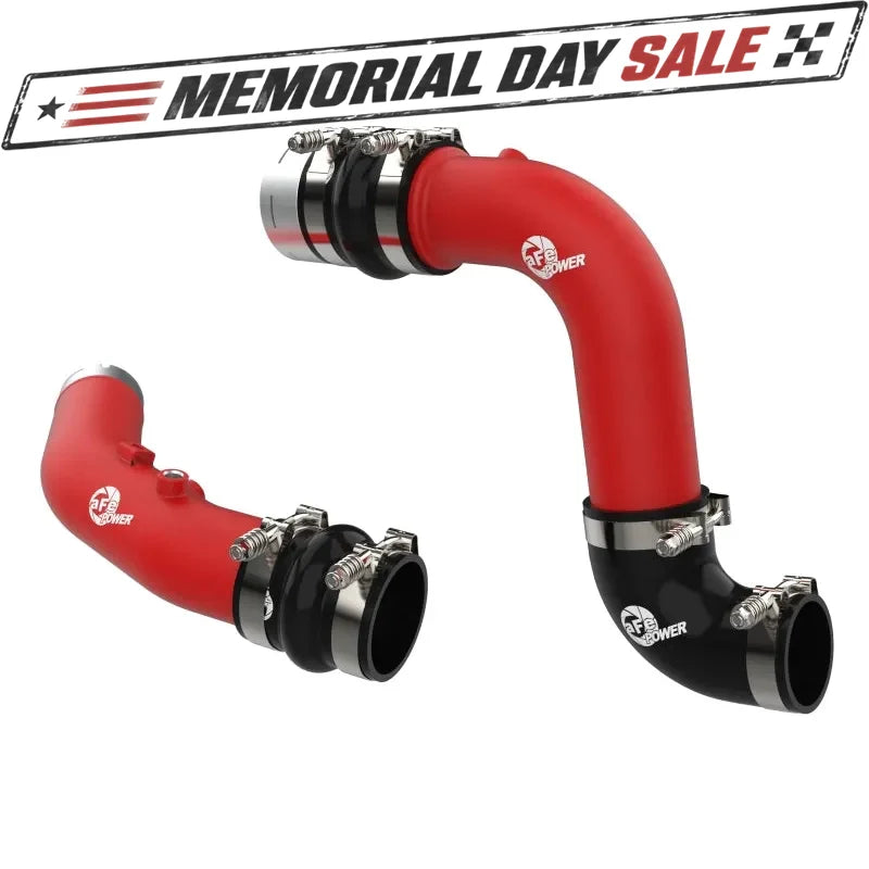 aFe BladeRunner Aluminum Hot & Cold Charge Pipe Kit | Ford F250/F350 SD V8-6.7L (23-25) (46-20684-R)