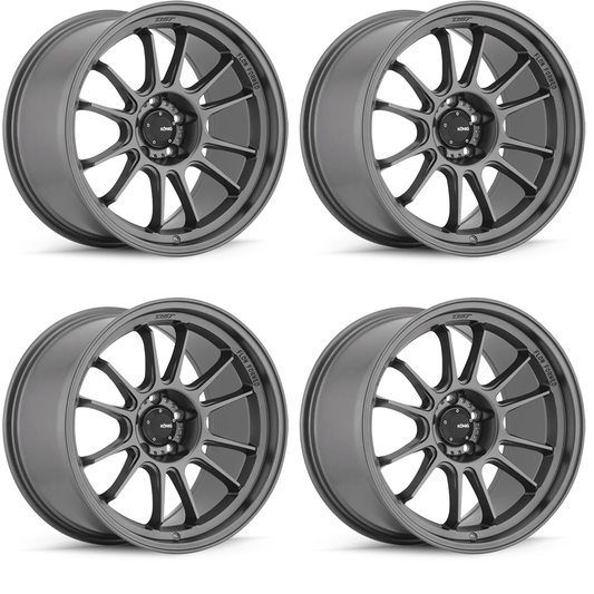 (set of 4) Konig Hypergram Matte Grey | 19x9.5" +35mm | 5x120mm Wheels