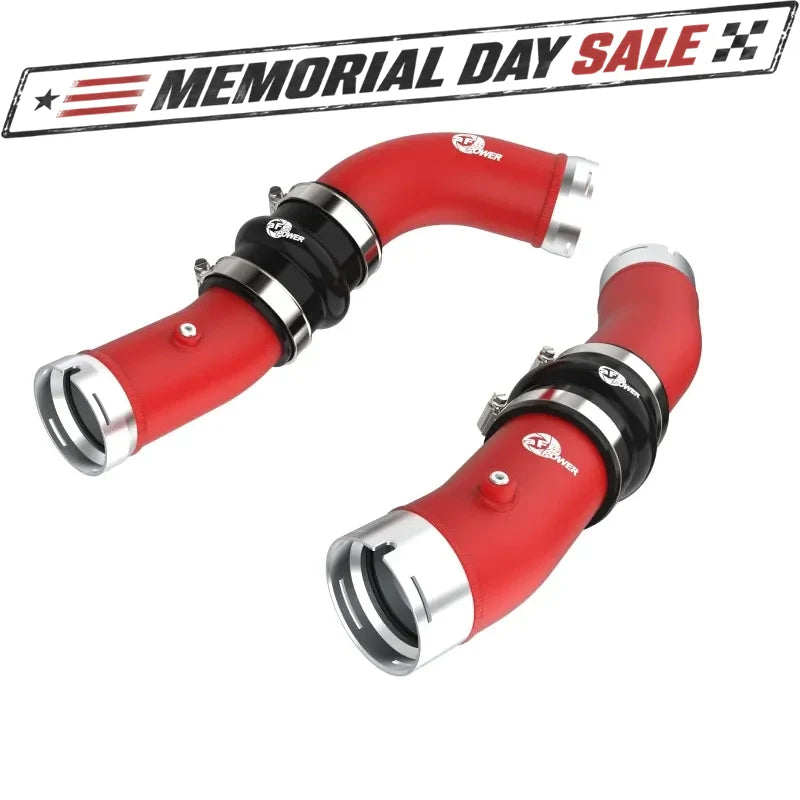aFe 2.5in & 3in Aluminum Hot & Cold Charge Pipe Kit | Toyota Tacoma (24+) (46-20724-R)