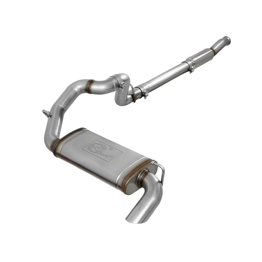aFe 3in 409 SS Cat-Back Hi-Tuck Exhaust Jeep JL (18-20) (49-48079)