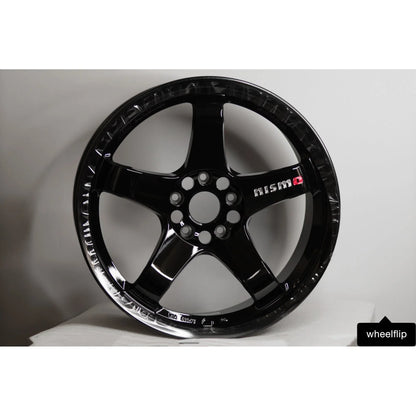 Nismo LMGT4 Omori Spec 18x10.5 +15 5x114.3 Gloss Black (SET)