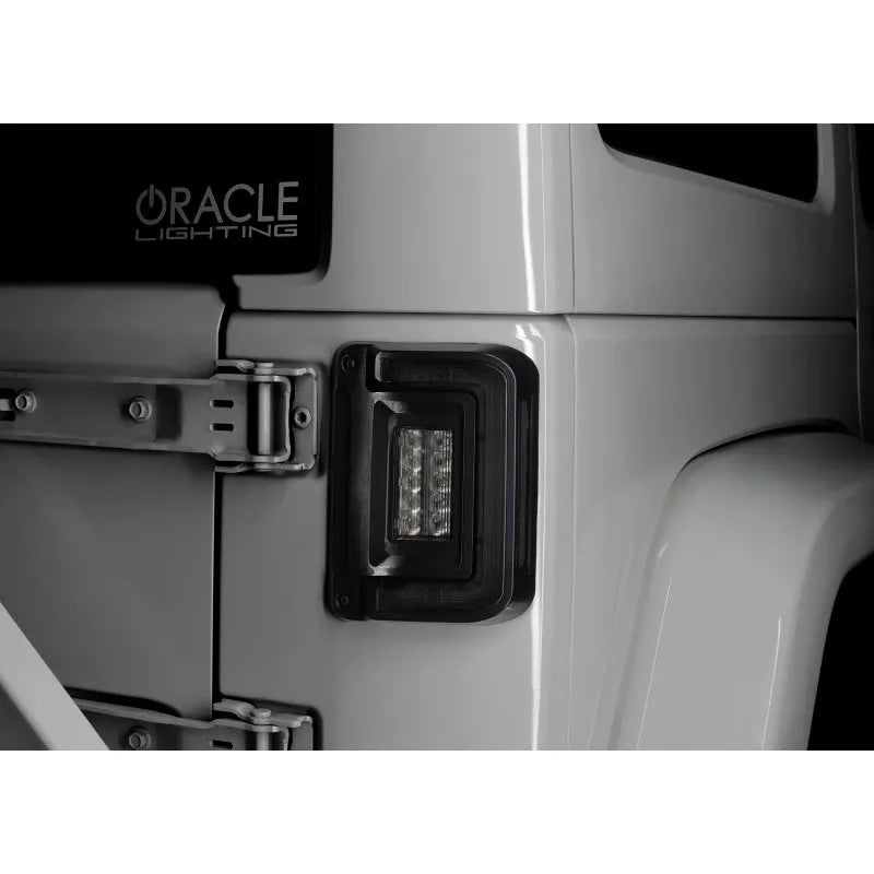 ORACLE JK Flush Mount LED Tail Lights | Jeep Wrangler JK (97-07/07-18) (5891-504-T)