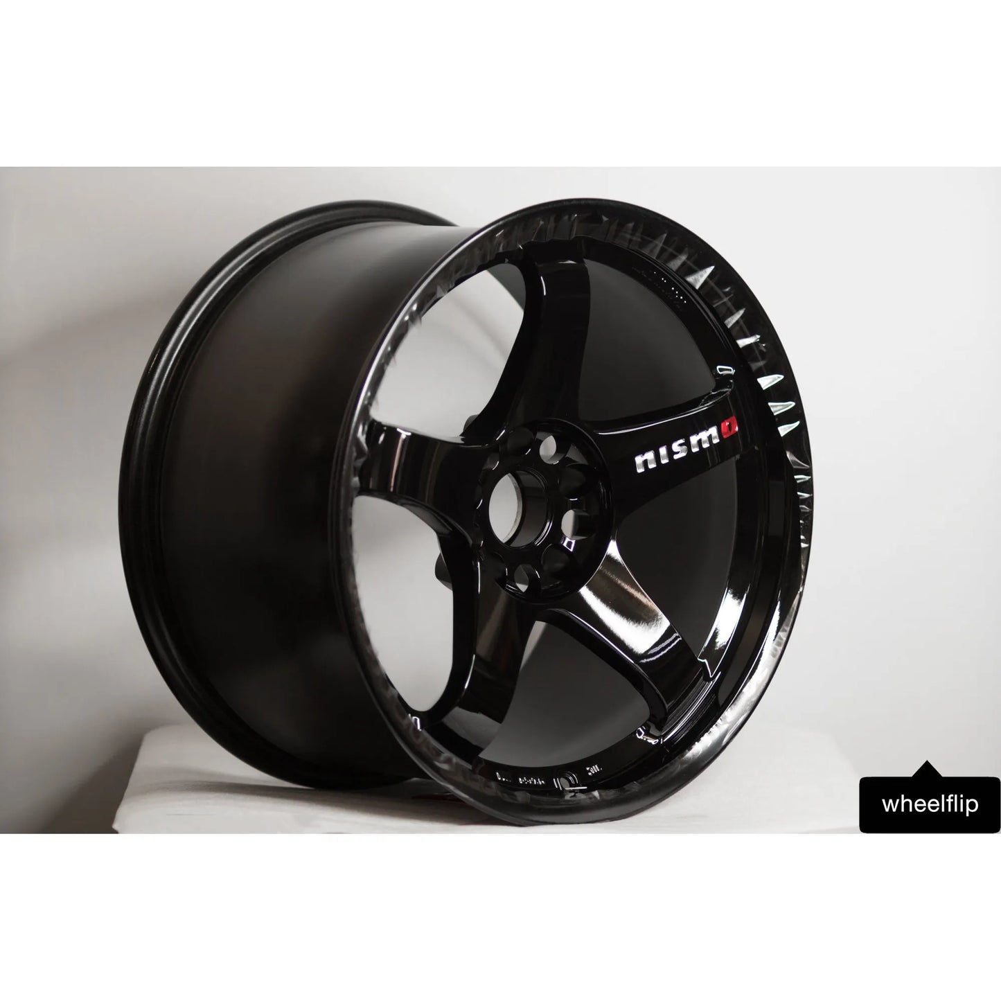 Nismo LMGT4 Omori Spec 18x10.5 +15 5x114.3 Gloss Black (SET)