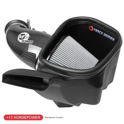 aFe 6.4L Track Series Carbon Fiber Cold Air Intake w/ Pro DRY S Filter | Jeep Grand Cherokee (12-21) (57-10014D)