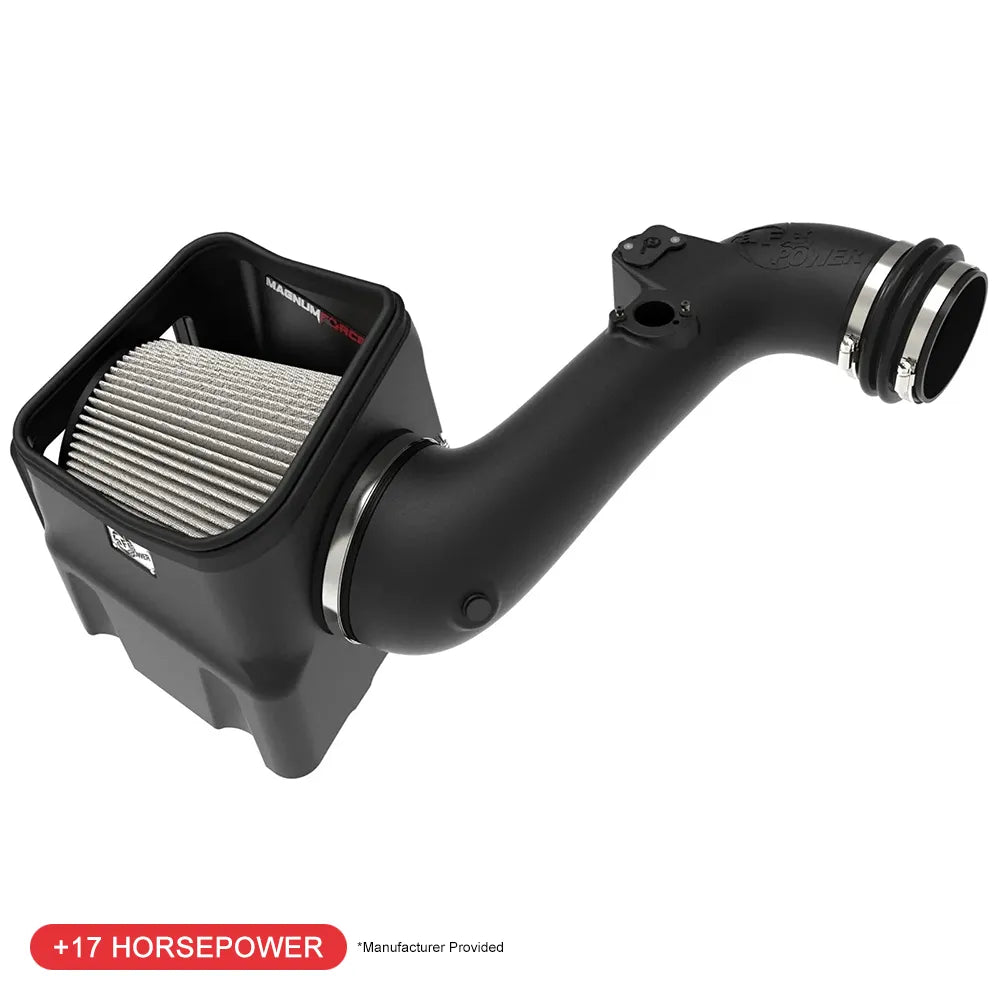 aFe 6.6L V8 MagnumFORCE Stage-2 Pro DRY S Intake | GM Silverado/Sierra 2500/3500HD (54-13016D)