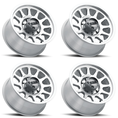 (set of 4) Method Wheels MR703 Machined Clear Coat | 18x9" +12mm | 8x170mm Wheel