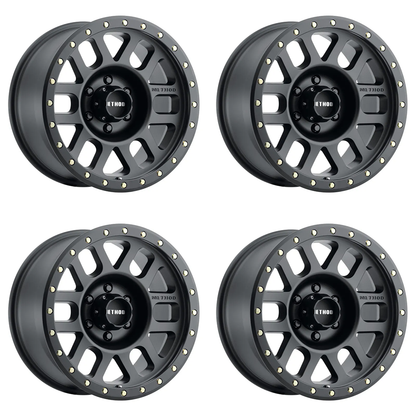 (set of 4) Method Wheels MR309 Matte Black | 18x9" +18mm | 6x135mm Wheel