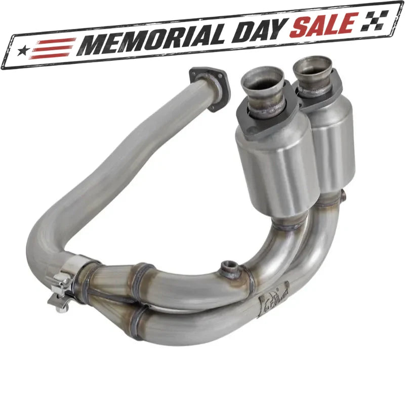 aFe Power Direct Fit Catalytic Converter Front | Jeep Wrangler TJ I6-4.0L (00-03) (47-48001)