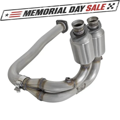 aFe Power Direct Fit Catalytic Converter Front | Jeep Wrangler TJ I6-4.0L (00-03) (47-48001)