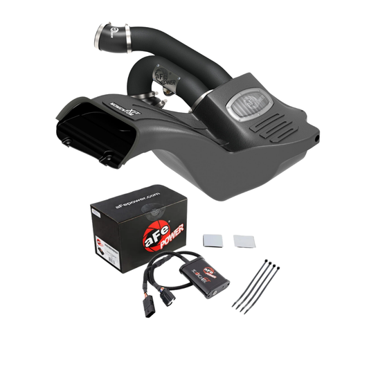 aFe Stage 1 Power Pack (Scorcher Blue + Momentum XP): 2017-2020 Ford F-150 3.5L