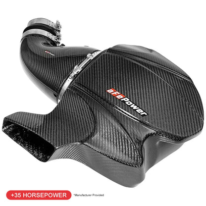 aFe Black Series Carbon Fiber Cold Air Intake | Jeep Grand Cherokee SRT8 (12-19) (58-10001D)