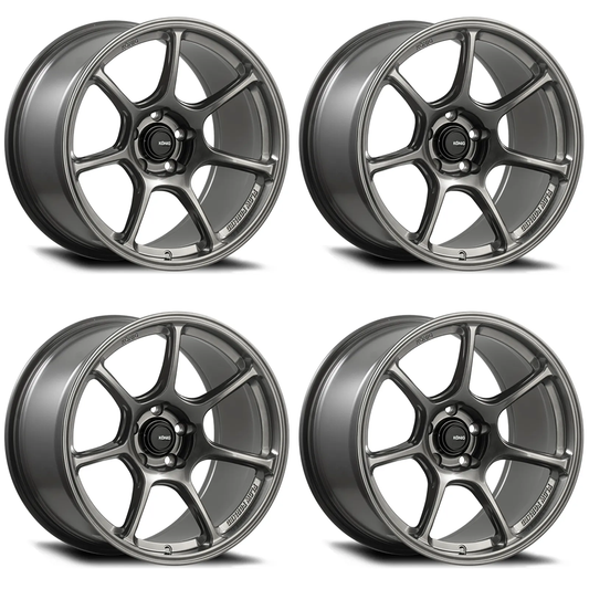 (set of 4) Konig Ultragram Carbon Bronze Metallic | 18x9.5" +25mm | 5x114.3mm Wheel
