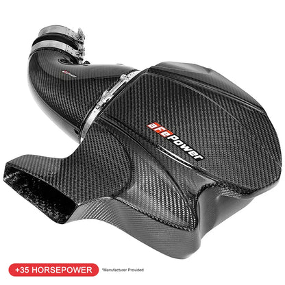 aFe Black Series Carbon Fiber Cold Air Intake | Jeep WK2 SRT-8/SRT V8 6.4L HEMI (58-10001R)