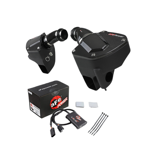 aFe Stage 1 Power Pack (Scorcher Blue + Momentum GT Carbon): 2018-2023 BMW M5 4.4L