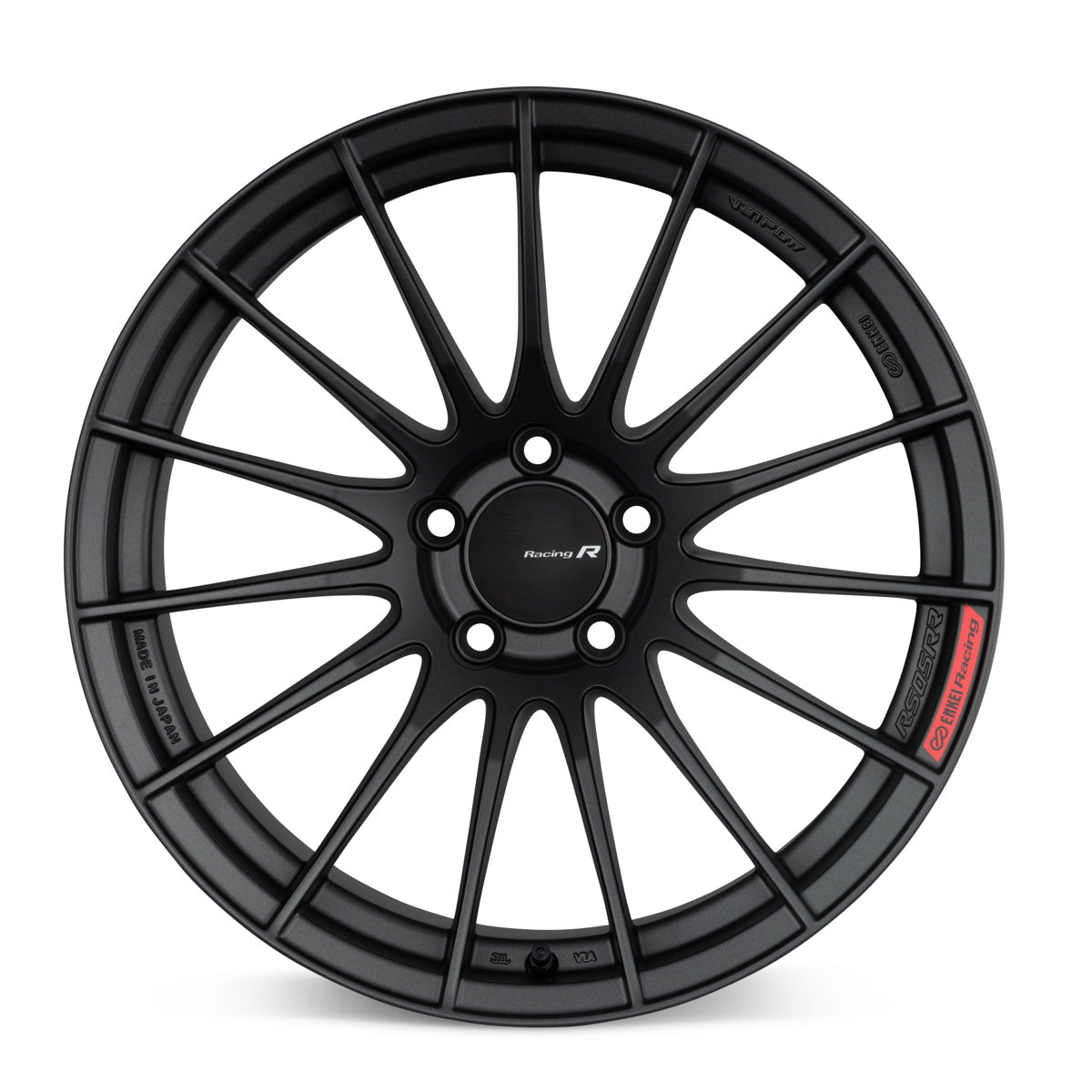 Enkei RS05-RR Matte Gunmetal Grey | 18x9.5" +43mm | 5x108mm Wheel