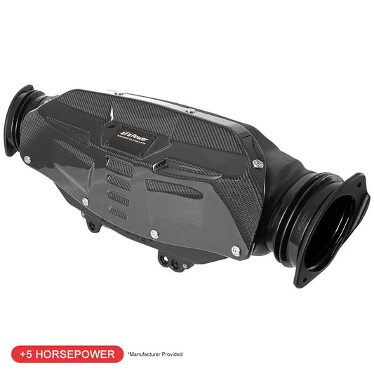 aFe Black Series Carbon Fiber Cold Air Intake w/ Pro Dry S Filters | Corvette C8 2020 (58-10007D)