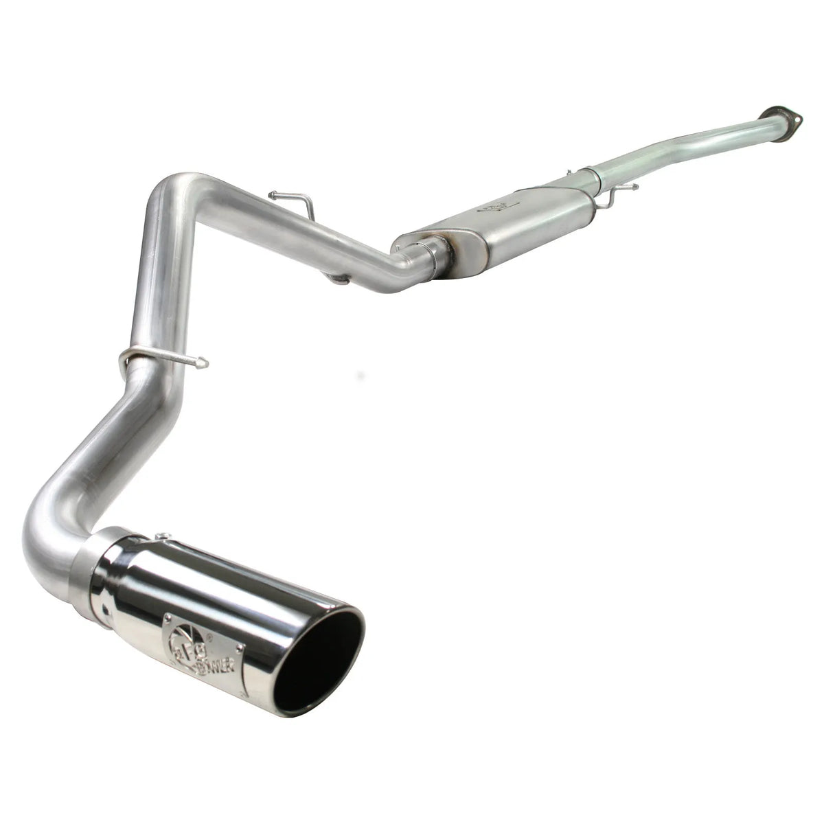 aFe 3in 409 SS Cat-Back Exhaust | GM 1500 V6/8 (99-03) (49-44012-P)