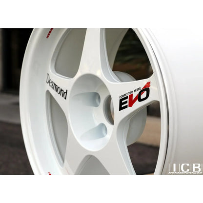 Desmond Regamaster EVO II 17x9.5 +45 5x114.3 Gloss White (SET)