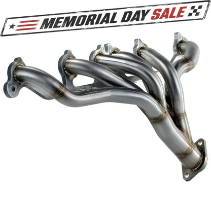 aFe Twisted Steel 409 Stainless Steel Shorty Header | Jeep Wrangler YJ (91-99) I6-4.0L (48-46201)
