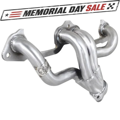 aFe Twisted Steel 409 SS Exhaust Headers | Jeep Wrangler YJ L4 2.5L (83-02) (48-46206)