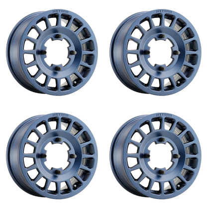 (set of 4) Method Wheels MR407 Bahia Blue | 15x6" +51mm | 4x156mm Wheel