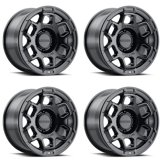(set of 4) Method Wheels MR710 HD Gloss Black | 18x9" +12mm | 6x135mm Wheel