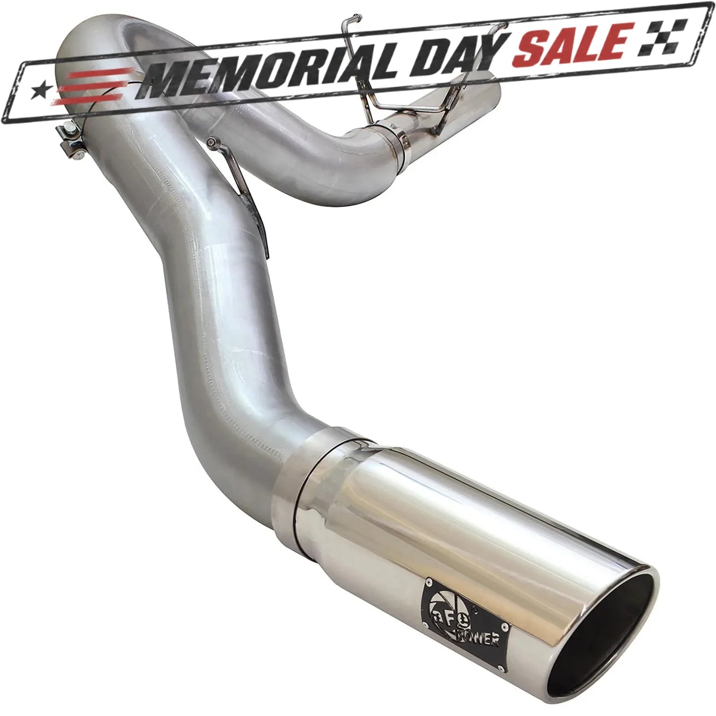 aFe MACHForce XP 5in Large Bore HD DPF-Back Exhaust | Dodge Trucks L6-6.7L (13-15) (49-02051-1P)