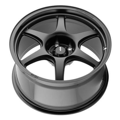 (set of 4) Konig Hexaform Matte Black | 15x9" +35mm | 4x100mm Wheel