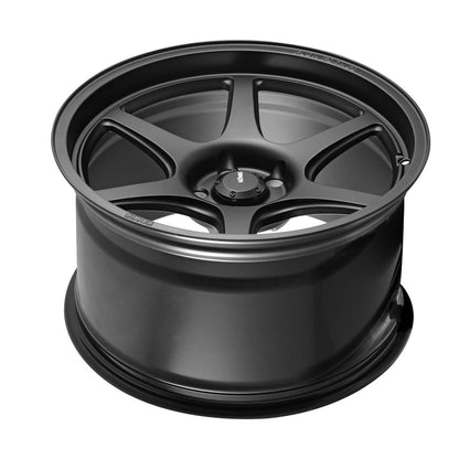 (set of 4) Konig Hexaform Matte Black | 15x9" +35mm | 4x100mm Wheel