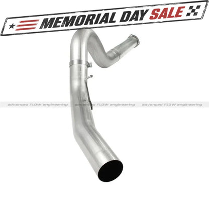 aFe Atlas 5in DPF-Back Aluminized Steel Exhaust Sys Ford Diesel Trucks 11-14 V8-6.7L (49-03055)