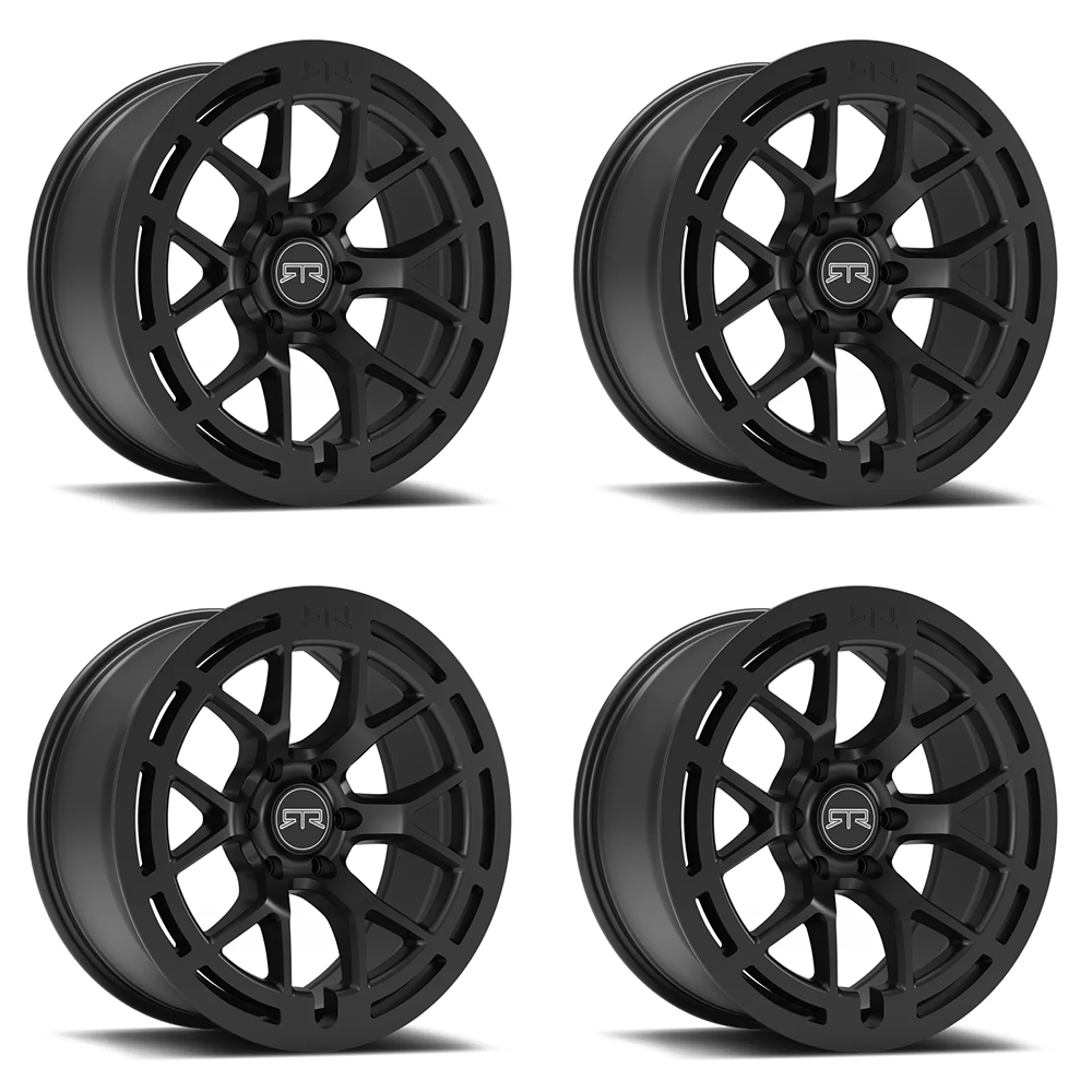 (set of 4) Method Wheels RTR Tech 6 Satin Black | 17x9" +30mm | 6x139.7mm Wheel