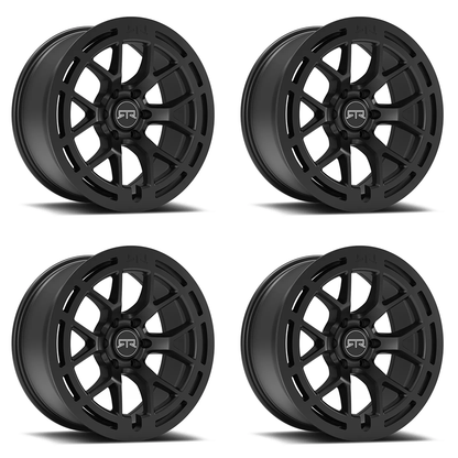 (set of 4) Method Wheels RTR Tech 6 Satin Black | 17x9" +30mm | 6x139.7mm Wheel
