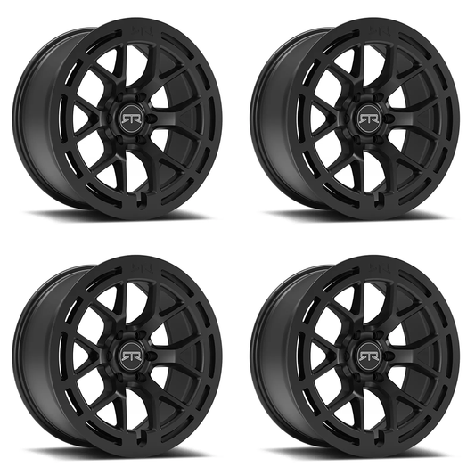 (set of 4) Method Wheels RTR Tech 6 Satin Black | 17x9" +30mm | 6x139.7mm Wheel