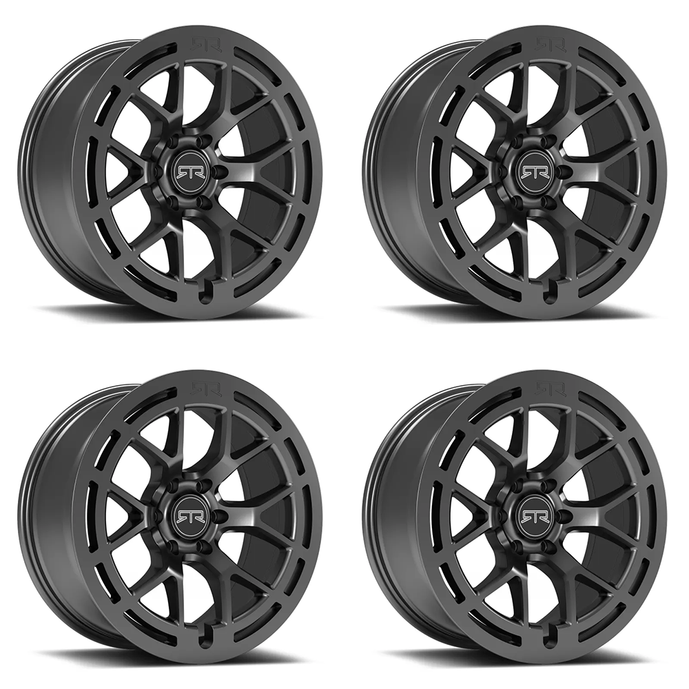 (set of 4) Method Wheels RTR Tech 6 Satin Charcoal | 17x9" +30mm | 6x139.7mm Wheel