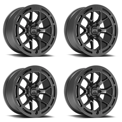 (set of 4) Method Wheels RTR Tech 6 Satin Charcoal | 17x9" +30mm | 6x139.7mm Wheel
