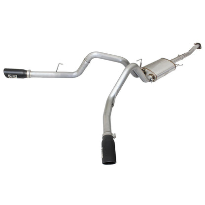 aFe Mach Force-Xp 3in SS Cat-Back Exhaust | Ford F150 Ecoboost V6-2.7L/3.5L (49-43070-B)