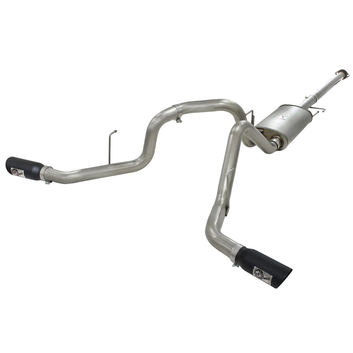 aFe 3in SS Cat-Back Exhaust | Ford F150 EcoBoost V6-3.5L TT (11-14) (49-43056-B)