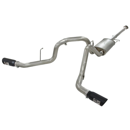 aFe 3in SS Cat-Back Exhaust | Ford F150 EcoBoost V6-3.5L TT (11-14) (49-43056-B)