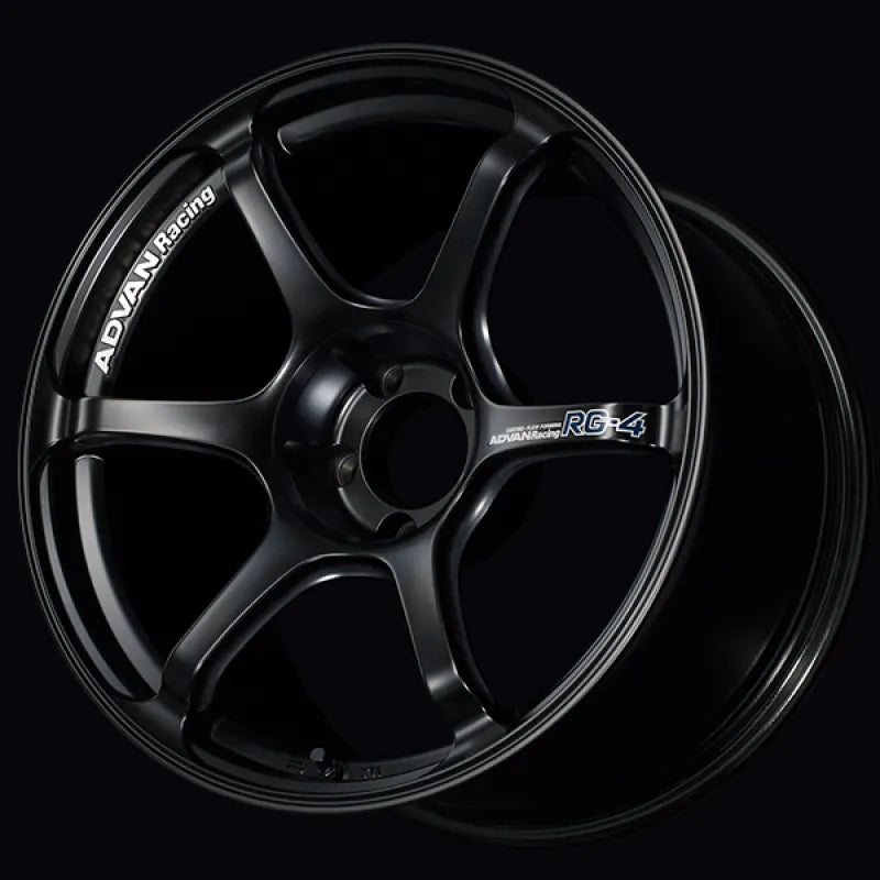 Advan RG-4 Semi Gloss Black | 17x9.5" +50mm | 5x114.3mm Wheel