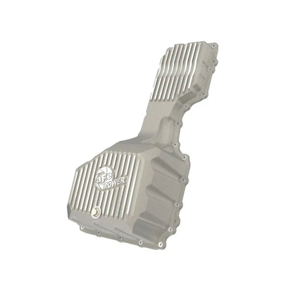 aFe GM Diesel 20-25 V8-6.6L L5P Oil Pan w/ Fins | Chevy Silverado 2500/3500, GMC Sierra (46-71370A)