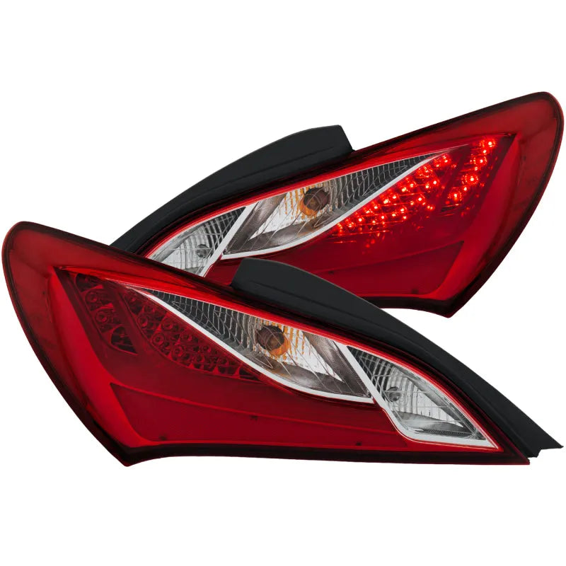ANZO 10-13 Hyundai Genesis Coupe LED Taillights | All models (321334)