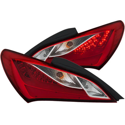 ANZO 10-13 Hyundai Genesis Coupe LED Taillights | All models (321334)