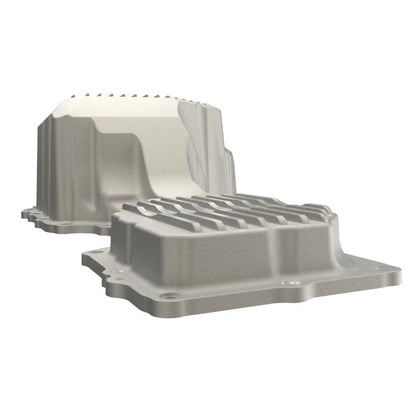 aFe GM Diesel 20-25 V8-6.6L L5P Oil Pan w/ Fins | Chevy Silverado 2500/3500, GMC Sierra (46-71370A)