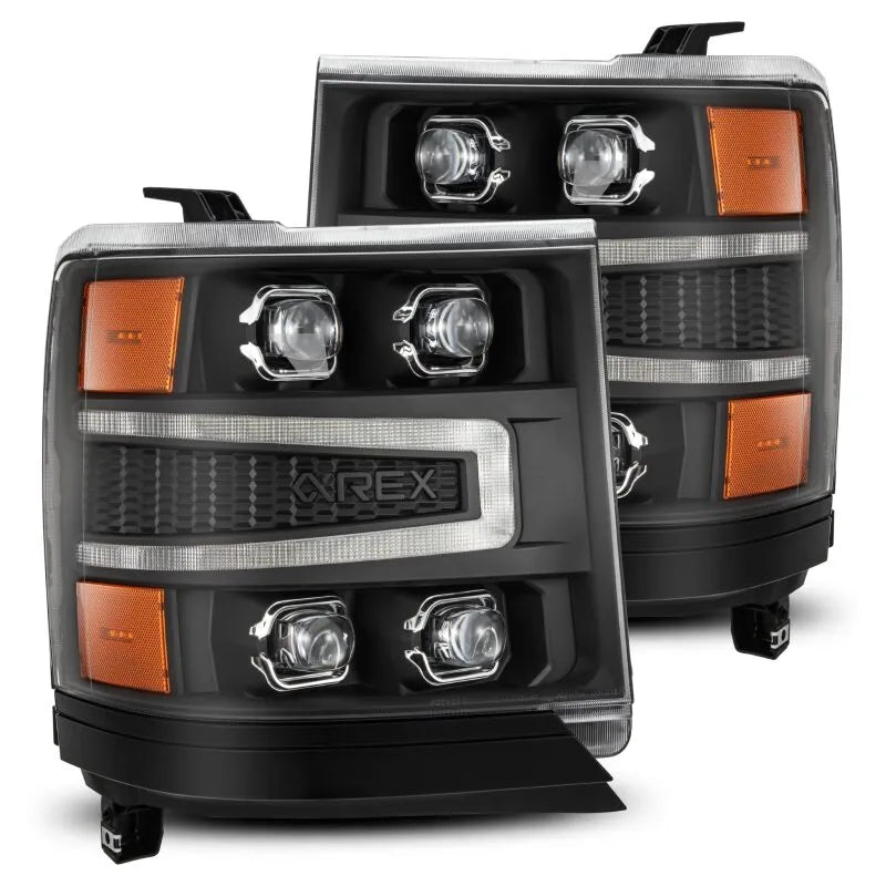 AlphaRex 16-18 Chevy 1500HD NOVA-Series LED Headlights | Silverado 1500 (14-18) (880237)