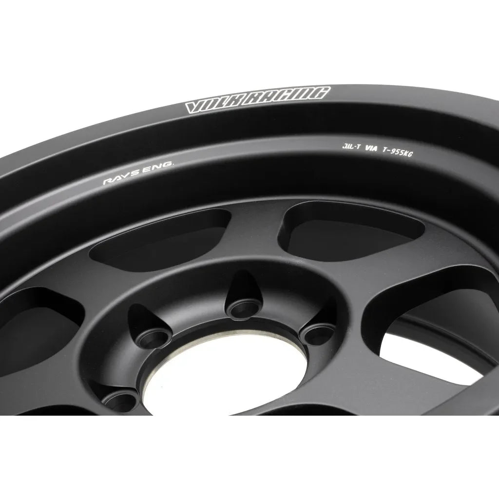 Volk Racing TE37XT M-Spec 16x8.5 -10, 6x139.7 Blast Black (SET)