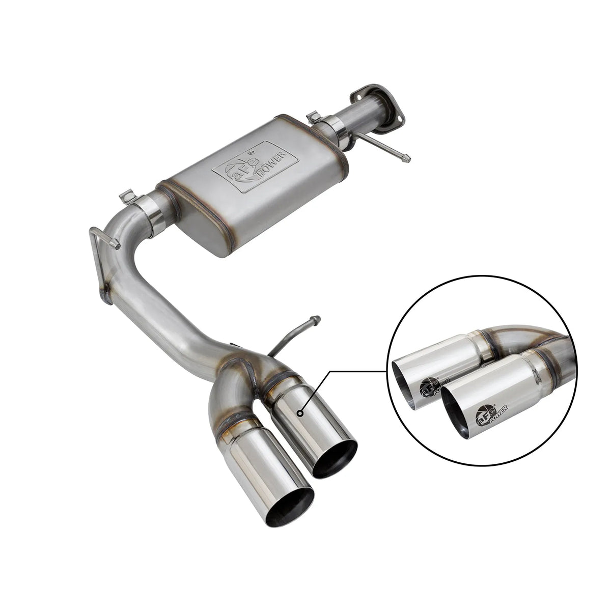 aFe MACH Force-Xp 3in 409 SS Cat-Back Exhaust | GM Colorado/Canyon (17-19) (49-44096-P)