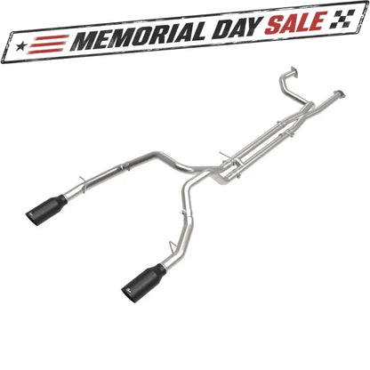 aFe Vulcan 3in SS Cat-Back Exhaust w/ Black Tip | Ram 1500 TRX (21-22) (49-32084-B)