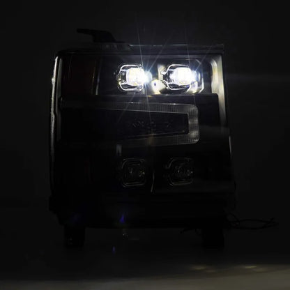 AlphaRex 16-18 Chevy 1500HD NOVA-Series LED Headlights | Silverado 1500 (14-18) (880237)