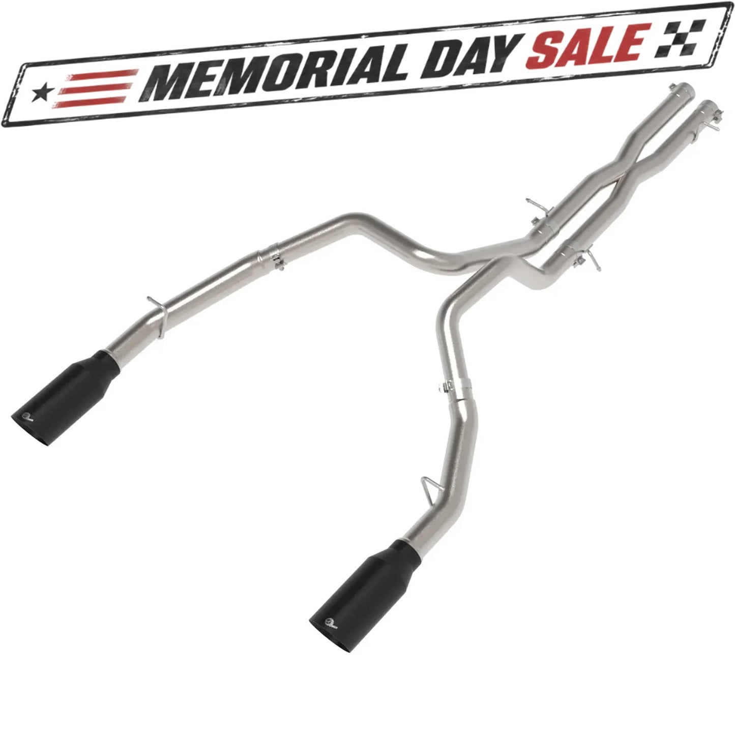 aFe Vulcan 3-1/2 IN SS Cat-Back Exhaust | Dodge RAM 1500 (49-32087-B)