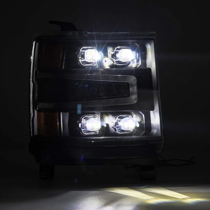 AlphaRex 16-18 Chevy 1500HD NOVA-Series LED Headlights | Silverado 1500 (14-18) (880237)